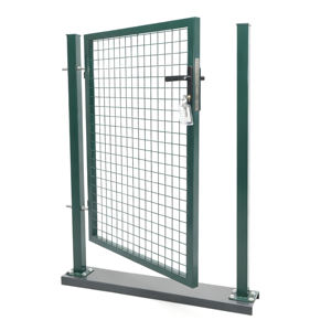 Puerta de Jardín Exterior de 6 pies, Estilo Moderno, Estructura de Acero Galvanizado, Malla de Acero al Carbono, Ecológica, Impermeable, con Recubrimiento en Polvo - Product Image 4