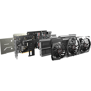 Carte graphique MSI GeForce RTX <span class=keywords><strong>2080</strong></span> SUPER GAMING <span class=keywords><strong>TRIO</strong></span> 8G d'occasion avec 8 Go de mémoire GDDR6 256 bits MSI GeForce RTX <span class=keywords><strong>2080</strong></span> SUPER GAMING TR - Product Image 3