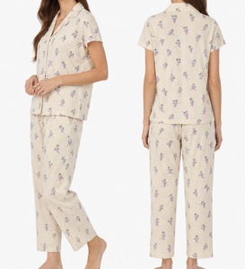 Ensemble de vêtements de nuit décontractés et confortables pour femmes, ensemble de pyjamas à manches courtes, nuisette pour femmes, pyjama <span class=keywords><strong>sexy</strong></span> pour femmes, pijama - Product Image 3