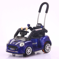Voiture électrique pour enfants de 2 à 7 ans, télécommande 2.4G, commande par joystick, batterie 6V 4.5AH, moteur 380W, deux roues, plastique, multifonction
