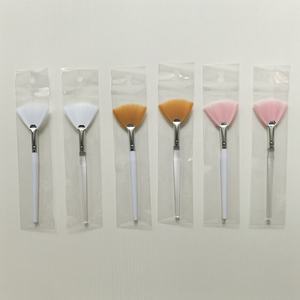 Source Beauty Tools Face Cosmetic Brush Handle Máscara <span class=keywords><strong>de</strong></span> abanico <span class=keywords><strong>de</strong></span> cerdas suaves para modificación <span class=keywords><strong>de</strong></span> <span class=keywords><strong>maquillaje</strong></span> <span class=keywords><strong>de</strong></span> ojos Esencia <span class=keywords><strong>de</strong></span> ácido <span class=keywords><strong>de</strong></span> fruta <span class=keywords><strong>de</strong></span> nailon - Product Image 3