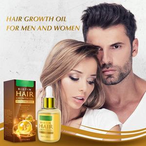 Mencegah rambut rontok dan membantu rambut lebih tebal, lebih kuat, perawatan rambut panjang Serum pertumbuhan rambut <span class=keywords><strong>Biotin</strong></span> minyak penumbuh rambut - Product Image 2
