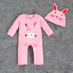 Ropa de Bebé al por Mayor, Ropa de Moda para Niños Pequeños, Mono con Gorro de Diseño Lindo - Product Image 6