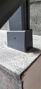 Aluminium tahan cuaca Modern kaca tetap ganda balkon kamar mandi keselamatan kaca antigores tangga untuk Vila halaman Mall - Product Image 3