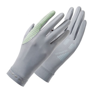 <span class=keywords><strong>Gants</strong></span> de protection solaire pour hommes, été, <span class=keywords><strong>gants</strong></span> de vélo pour garçons, protection UV, soie glacée, antidérapants, doigts rabattables, <span class=keywords><strong>gants</strong></span> de conduite - Product Image 3
