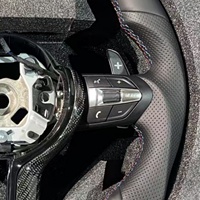 Volant en cuir et fibre de carbone, très demandé, compatible avec BMW F10 F20 F30 F22 F45 M4 M5 M6 F40 E90 E70 X3 X4 X5 X6, pièces automobiles