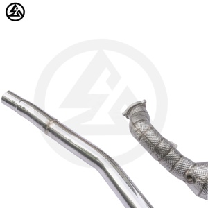 Downpipe Catalizado CSZ ODM de Alta Calidad para <span class=keywords><strong>Porsche</strong></span> <span class=keywords><strong>Macan</strong></span> 2.0T 95B, Downpipe de Alto Flujo con Sistema de Escape con Protector de Calor - Product Image 6