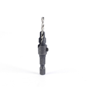 High-Speed Steel Countersinking <b>Drill</b> <b>Bit</b> for Finishing Plastic <b>Wood</b> Panel Drilling Versatile Multifunction Woodworking Tool - Product Image 4