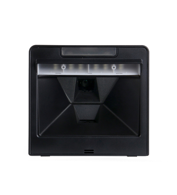 Automatic Scanning 1D 2D QR Code Reader USB RS232 desktop omnidirectional barcode scanner for supermarket