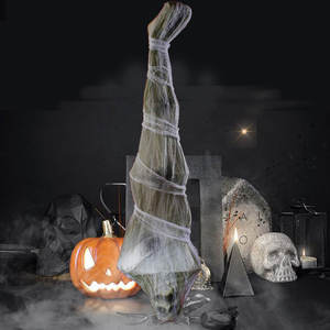 Accesorios de decoración de terror de Halloween 1,8 metros boca abajo momia casa embrujada habitación secreta <span class=keywords><strong>escape</strong></span> sonido luz colgante fantasma - Product Image 6