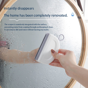 Silecek bıçak, küçük silecek, banyo cam temizleme aracı, silikon temizleme aracı, banyo lavabo için Mini silecek. - Product Image 2