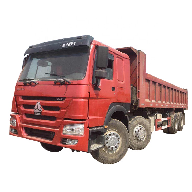 Sinotruck Howo Dump Truck Heavy Weight Sand Tipper Truck Used Howo 8X4 Dump Truck
