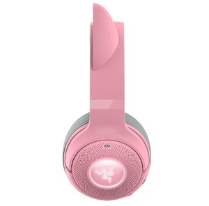 Casque sans fil Bluetooth RGB Kitty V2 avec oreillettes et coussinets - Casque Chroma Razer Kraken Kitty V2 BT 5.2-40 mm - Product Image 1
