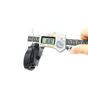 Hebilla de seguridad de plástico para cinturón de seguridad de cochecito, mecanismo de bloqueo de tres puntos A131, 25 mm x 27 mm, accesorios para bolsos - Product Image 1