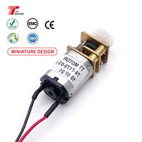 DC Akıllı Makine Motoru 12mm 2.4V 5V Mini N10 N20 N30 Kalıcı Mıknatıslı 12RPM 40RPM 69RPM Elektrikli GM12-N20VA Şanzıman İçin