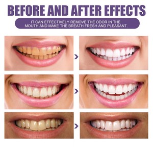 Poudre de blanchiment des dents élimine les taches de Plaque <span class=keywords><strong>dentifrice</strong></span> haleine fraîche hygiène buccale outils de nettoyage en profondeur soins des dents - Product Image 4