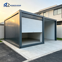 Garage conteneur détachable personnalisable, anti-corrosion, pour le stockage de véhicules, petit abri pour voiture