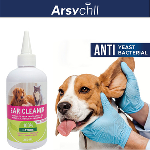 Solución limpiadora natural para mascotas para <span class=keywords><strong>gatos</strong></span>, perros, reduce la picazón, enrojecimiento, olor a ácaros, levaduras, infecciones fúngicas, aplicación de plástico - Product Image 4