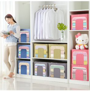 Boîte de rangement en tissu oxford de haute qualité et à bas prix, bacs de rangement pour vêtements et jouets ménagers - Product Image 3