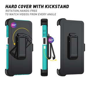 Heavy Duty trường hợp đối với <span class=keywords><strong>Samsung</strong></span> <span class=keywords><strong>Galaxy</strong></span> A07 A17 A56 A36 A55 A35 A54 A53 Với vành đai Clip Holster chống sốc 360 xoay chân đế trường hợp - Product Image 4