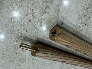 Vente en gros de queue à neuf billes en érable fendu 1/2 Black Technology Bâton de billard américain professionnel de 19oz en <span class=keywords><strong>acier</strong></span> <span class=keywords><strong>graphite</strong></span> durable - Product Image 5