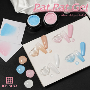 ICE nova pat <span class=keywords><strong>GEL</strong></span> เจลทาเล็บเจลสีทาเล็บความเข้ากันได้กับสีสูงสีทาเล็บเจลยูวีแบบแช่น้ำได้ - Product Image 3