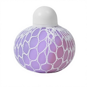 Upgraded Decompression Release Three-color Rubber Grape <b>Ball</b> <b>Squeeze</b> Toy Stress Relief Hand-<b>squeezed</b> Youth - Product Image 4