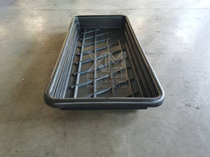 Bac <span class=keywords><strong>de</strong></span> désinfection pour pattes <span class=keywords><strong>de</strong></span> <span class=keywords><strong>vache</strong></span> en plastique PE robuste, grande capacité, antidérapant, pour élevages laitiers - Product Image 3