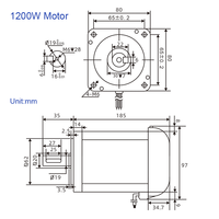 Petite machine de gravure CNC avec broche 110V/220V, moteur sans balais DC 750W, tête de fraisage à faible bruit