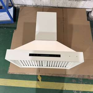 Hotte aspirante électrique 30 pouces 1000 m³/h avec télécommande, contrôle électronique sensible au toucher, 3 vitesses, 2 éclairages LED, filtre à déflecteur, en acier inoxydable - Product Image 1