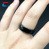 Anneau intelligent NFC en céramique de haute qualité, étanche aux intempéries, avec surveillance de la température et de la fréquence cardiaque, paiement sans argent liquide, 13,56 MHz
