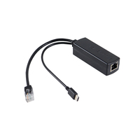 Sortie cc active IEEE802.3 af/at POE Splitter Module d'alimentation PoE 48V à 5V pour caméra sans fil AP