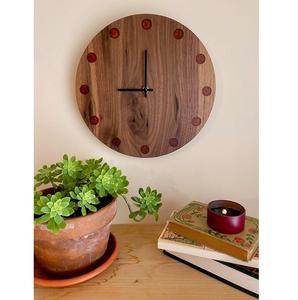 Horloge murale en résine et bois artisanale, décorative, durable, élégante, fonctionnelle, stylée et décorative, parfaite - Product Image 6