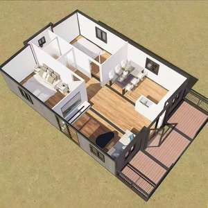 Les maisons préfabriquées et les maisons en conteneur sont utilisées pour assembler des villas, des maisons résidentielles, des locations commercialescampings hôtels - Product Image 6