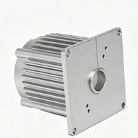 Boîtier de moteur en aluminium moulé sous pression usiné CNC OEM, pièces de rechange pour l'assemblage de moteurs électriques