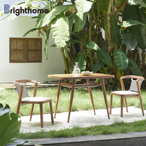 Lusso moderno ristorante giardino tavolo <span class=keywords><strong>da</strong></span> pranzo in alluminio porta del Patio mobili con corda mobili <span class=keywords><strong>da</strong></span> pranzo all'aperto - Product Image 1