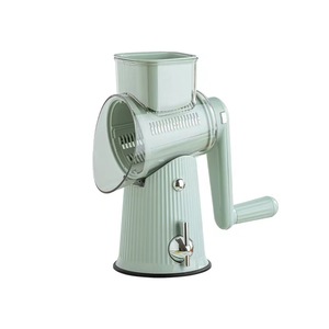 Rouleau à main en acier inoxydable à lame interchangeable pour radis de pommes de terre-Nouveau tube en plastique PP trancheuse de râpe pour repas nourrissants - Product Image 2