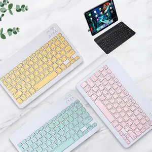 Hot Selling Tablet Pc Mobile Gaming Slim Wireless Keyboard For Apple IPad 10.2 Pro 11 Air 10.5 Inch