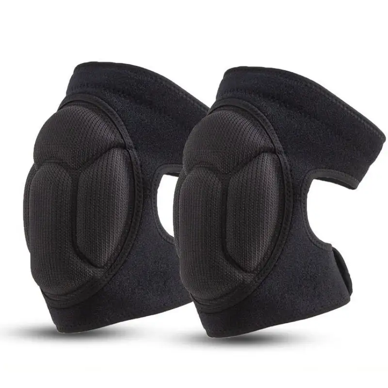 スポーツワークガーデニング用の伸縮性のある柔らかく通気性のある調節可能なジム膝スリーブEva膝パッド