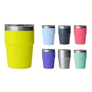 Termo Plegable Portátil de Acero Inoxidable 304 de Doble Capa y Diseño Moderno de 16 oz con Tapa para Uso Doméstico - Product Image 2