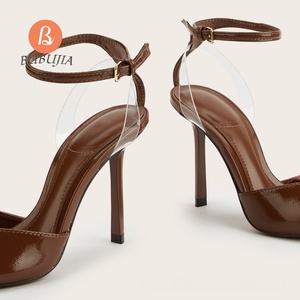 2025 nuevos tacones altos para mujer Stiletto puntiagudos estilo Casual aumento de altura Sexy fiesta bombas zapatos para primavera abierto al aire libre - Product Image 3
