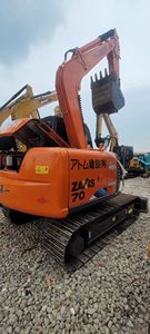 Mini-pelle sur chenilles HITACHI modèle 2022 d'occasion certifiée CE de 7 tonnes avec godet et moteur à vendre au Japon - Product Image 4