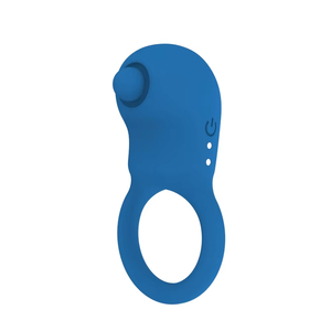 Cincin Penis bergetar silikon isi ulang, cincin Penis elastis dengan penjepit untuk pasangan pria, meningkatkan ereksi pria - Product Image 1