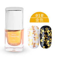 Chaîne d'approvisionnement mondiale 7ml 18 couleurs plaques de timbres manucure estampage Gel vernis à ongles transfert Gel vernis huile pour impression Nail Art