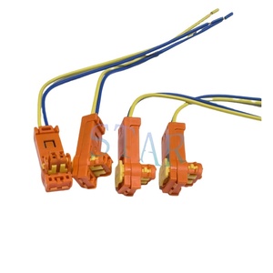 Conector de Segurança Automotivo Laranja de 2 Pinos de Alta Qualidade para Substituição de Plugue de Mola com Chicote de Fios Personalizado - Product Image 1