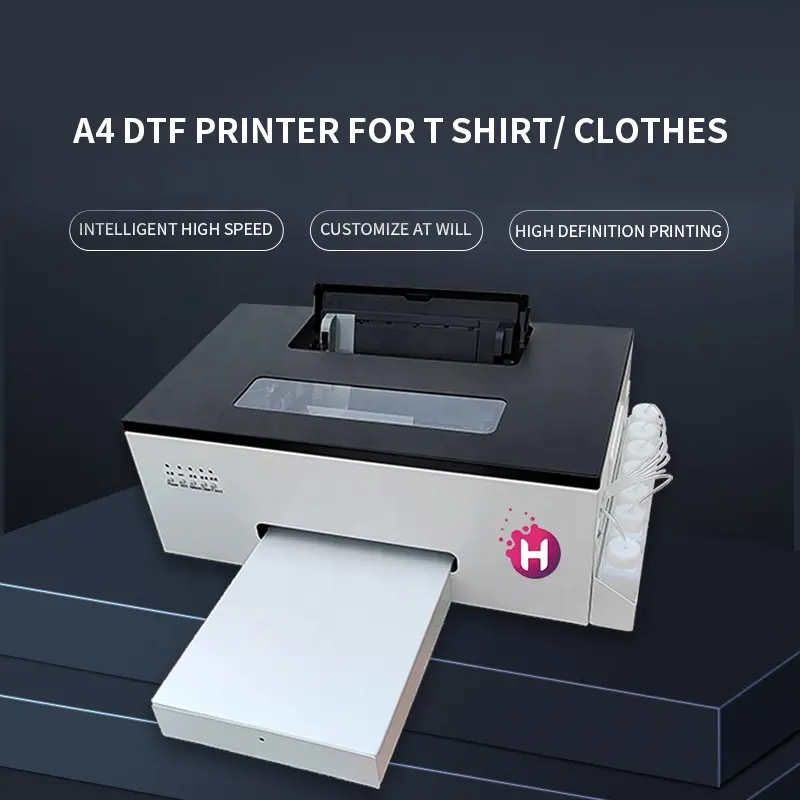 Macchina da stampa del Film della pressa di calore della stampante di formato A4 DTF per il tessuto dell'indumento dei vestiti delle camicie della maglietta