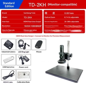 Sanbiao Taida HD Endüstriyel Kamera ve Bilgisayara Bağlanabilen 4K'lı Elektronik Mikroskop - Product Image 6