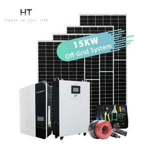 Residential Bess 10kw 20kw 30kw Complete Lithium Battery Indoor Pwm Solar Panel Energy System Complete Kit For Home