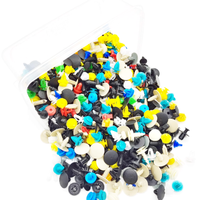 50, 100 ou 500 pièces – Clips de fixation universels en plastique pour pare-chocs, garnitures intérieures et panneaux de porte de voiture