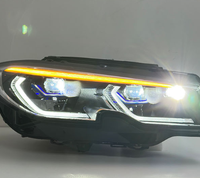 Phares Laser de Haute Qualité Nouveaux 6000K 36W, Feux de Croisement Jaune Blanc Ambre DRL, Rétrofit pour Série 3 G20 G28 12V